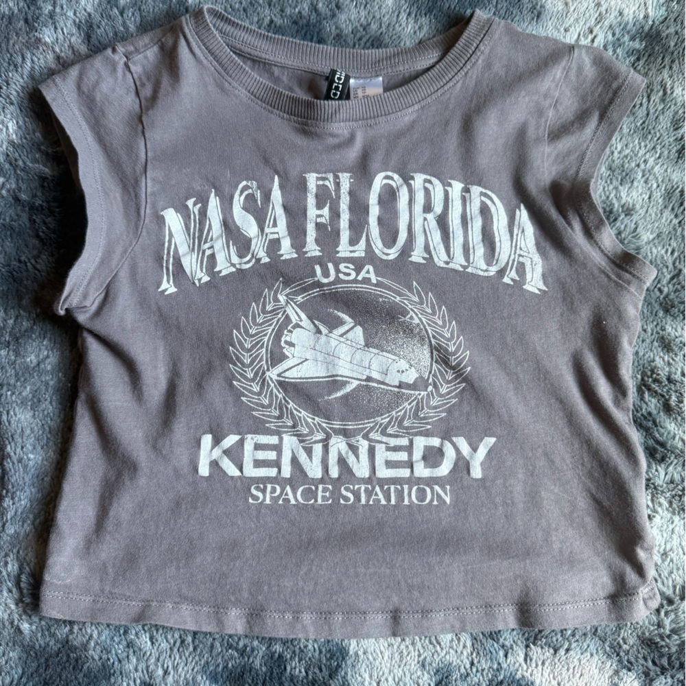 H&M Kids NASA Florida Tee - Gray